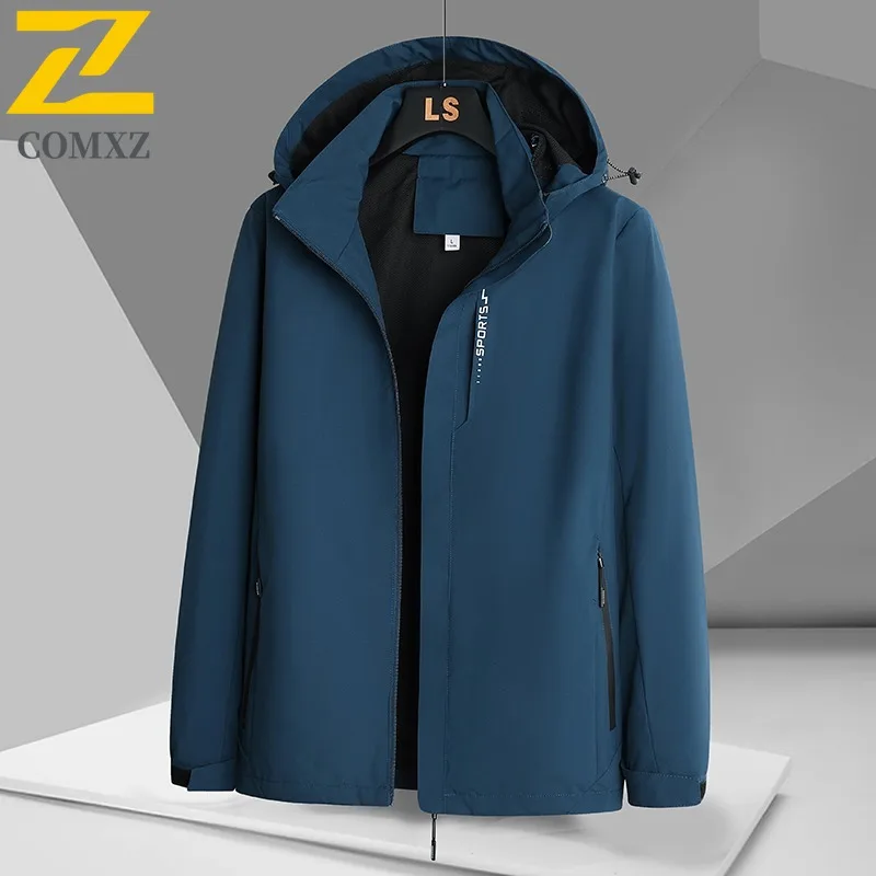 COMXZ Premium Hooded Mens Jacket 2025 Outdoor Adventure Comfortable Coat Casual Travel Lightweight Durable Autumn Clothing
COMXZ Premium Hooded Mens Jacket 2025 Outdoor Adventure Comfortable Coat Casual Travel Lightweight Durable Autumn Clothing