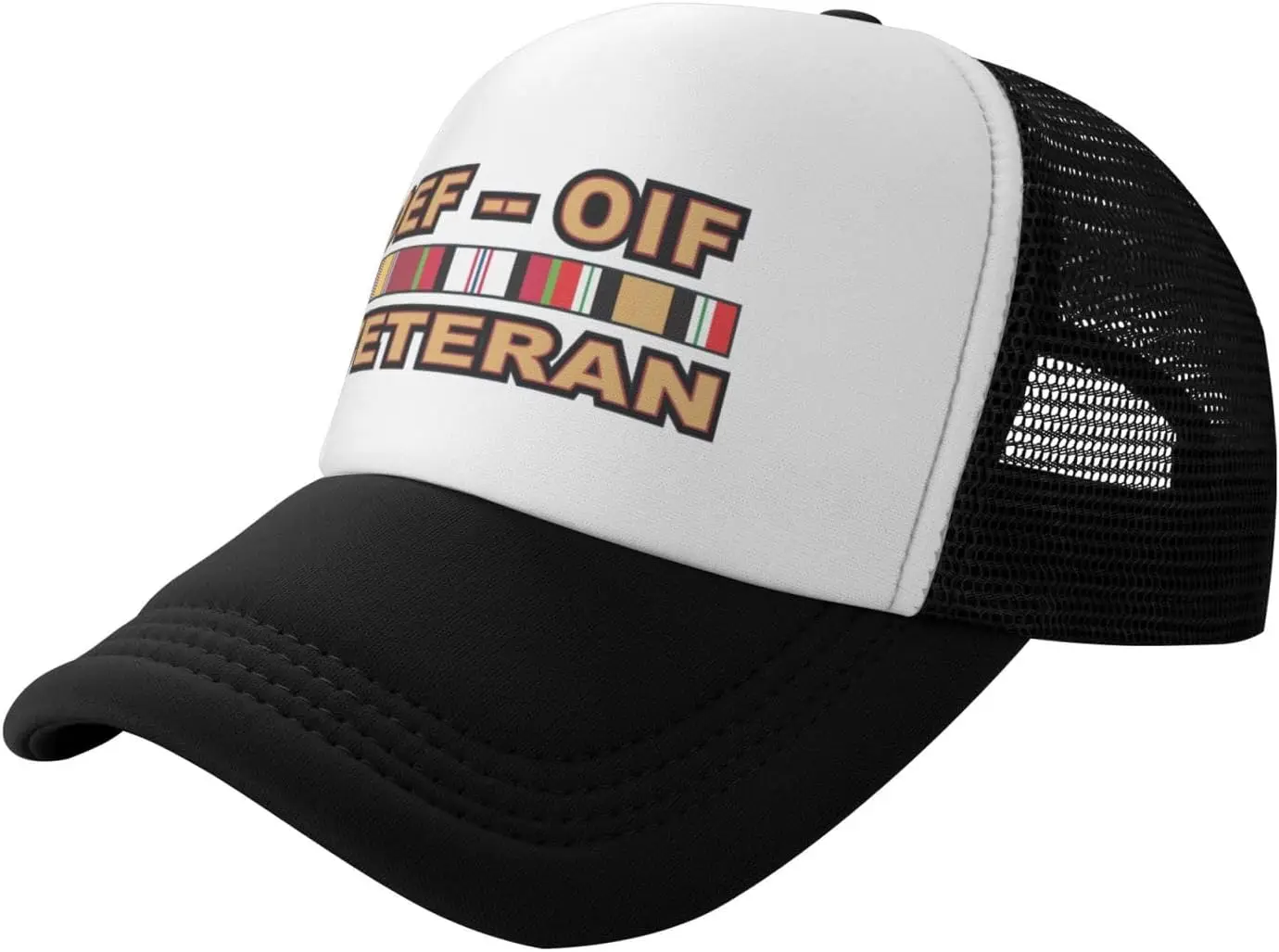 Operations Enduring Freedom (OEF) и Iraqi Freedom (OIF) Ветеранская шляпа дальнобойщика Сетчатая бейсбольная кепка Snapback унисекс
Operations Enduring Freedom (OEF) и Iraqi Freedom (OIF) Ветеранская шляпа дальнобойщика Сетчатая бейсбольная кепка Snapback унисекс