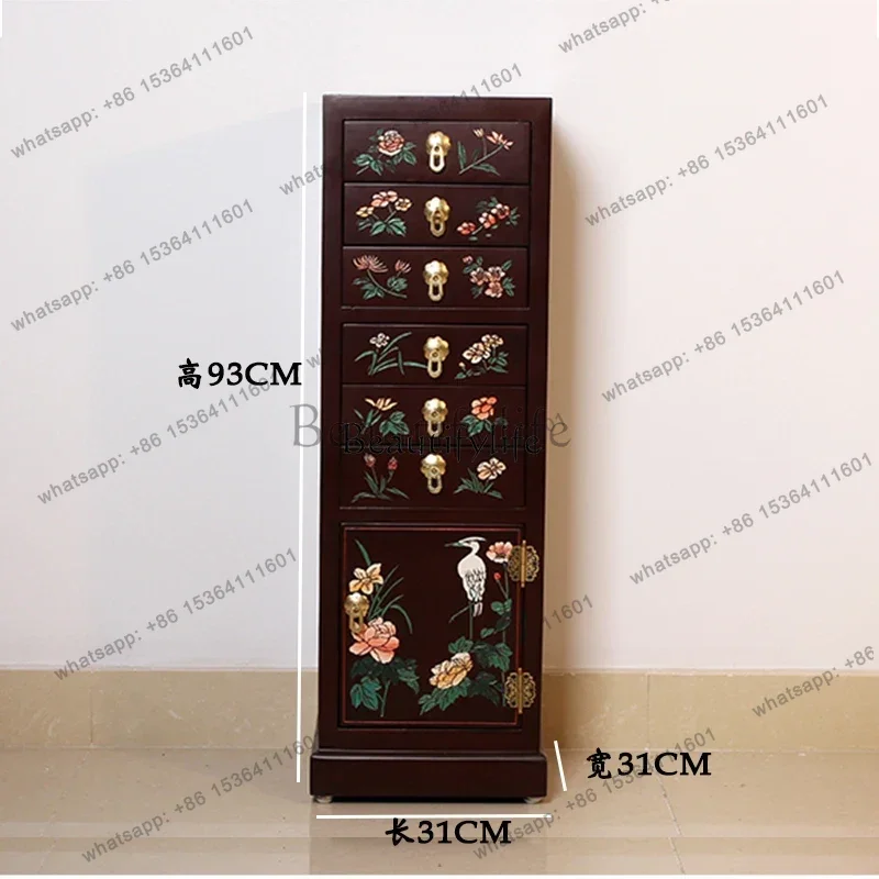 LSNew Chinese Style Six Drawers One Cabinet Simple Home Hallway Storage Light Luxury Modern Antique
LSNew Chinese Style Six Drawers One Cabinet Simple Home Hallway Storage Light Luxury Modern Antique