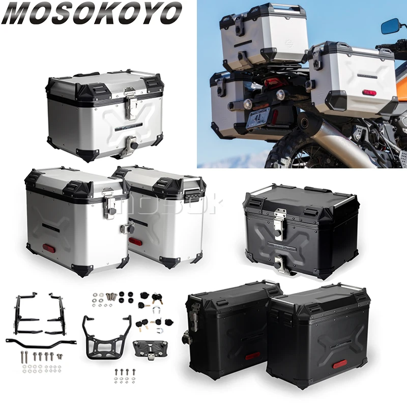 For Harley Pan America 1250 S Motorcycle Luggage Case Rear Top Box Helmet Trunk Aluminum Topcase Waterproof Case RA 1250 S 21-24
For Harley Pan America 1250 S Motorcycle Luggage Case Rear Top Box Helmet Trunk Aluminum Topcase Waterproof Case RA 1250 S 21-24
