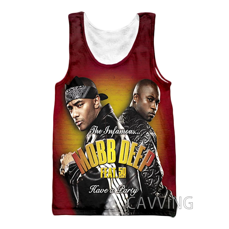 CAVVING 3D Printed MOBB DEEP Tank Tops Harajuku Vest Summer Undershirt Shirts Streetwear for Men/women
CAVVING 3D Printed MOBB DEEP Tank Tops Harajuku Vest Summer Undershirt Shirts Streetwear for Men/women