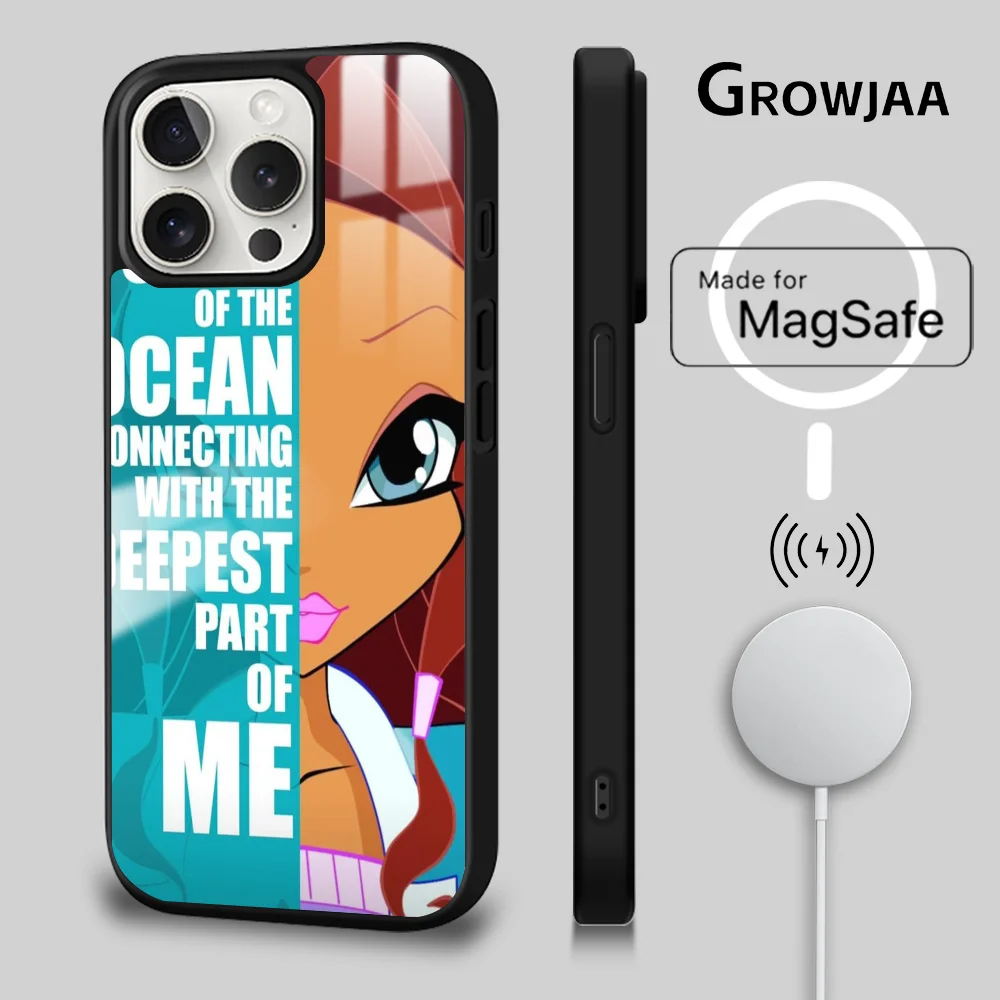 Creativity Animation W_Winx Club Case For iPhone 16 15 14 13 12 11 Pro Max Plus Mini Magsafe Mirror Wireless Magnetic Cover
Creativity Animation W_Winx Club Case For iPhone 16 15 14 13 12 11 Pro Max Plus Mini Magsafe Mirror Wireless Magnetic Cover