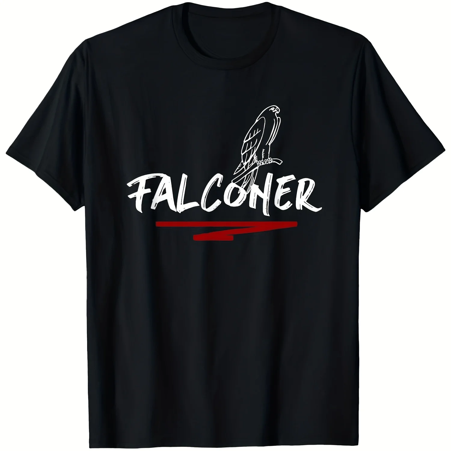 Men's Heavyweight Pure Cotton T-Shirt - Soft Crewneck Tee with Falcon Graphic, All-Season Everyday Essential Shirt for Casual & Formal Outfits - Ideal for Falcon Enthusiasts, Versatile Clothing, Bold Print Design
Men's Heavyweight Pure Cotton T-Shirt - Soft Crewneck Tee with Falcon Graphic, All-Season Everyday Essential Shirt for Casual & Formal Outfits - Ideal for Falcon Enthusiasts, Versatile Clothing, Bold Print Design