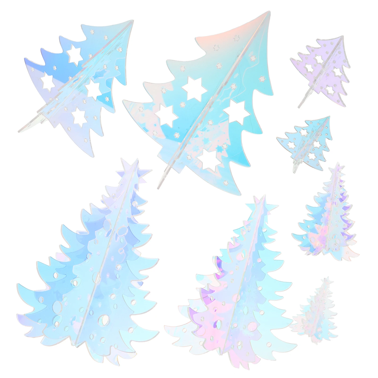 8Pcs Acrylic Iridescent Christmas Tabletop Tree Small Holographic Tiered Tray Centerpieces Holiday Decor Acrylic Tabletop Tree
8Pcs Acrylic Iridescent Christmas Tabletop Tree Small Holographic Tiered Tray Centerpieces Holiday Decor Acrylic Tabletop Tree