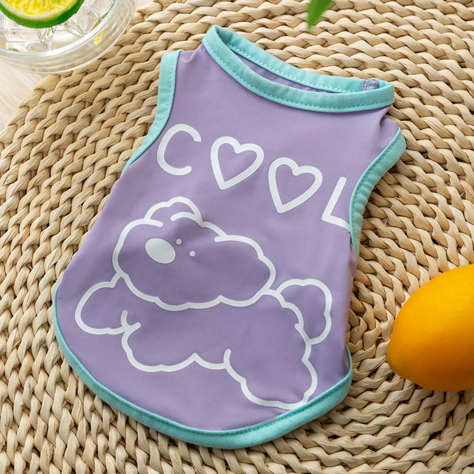 A Breathable Thin Vest For Dogs In Spring And Summer, Suitable For Bichon Frise, Yorkshire Terrier, And Small Puppies, Cute Bear-Style Pet Clothing
A Breathable Thin Vest For Dogs In Spring And Summer, Suitable For Bichon Frise, Yorkshire Terrier, And Small Puppies, Cute Bear-Style Pet Clothing