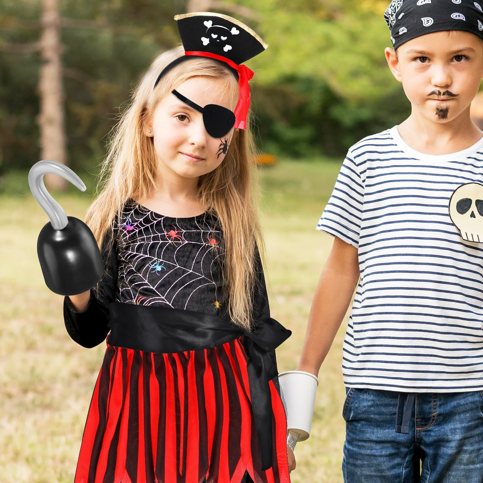 1Set Toddler Girl Pirate Costume Halloween Dress Up Kids Accessories Role Play Outfit Pirate Party Attire Piraten Outfit
1Set Toddler Girl Pirate Costume Halloween Dress Up Kids Accessories Role Play Outfit Pirate Party Attire Piraten Outfit