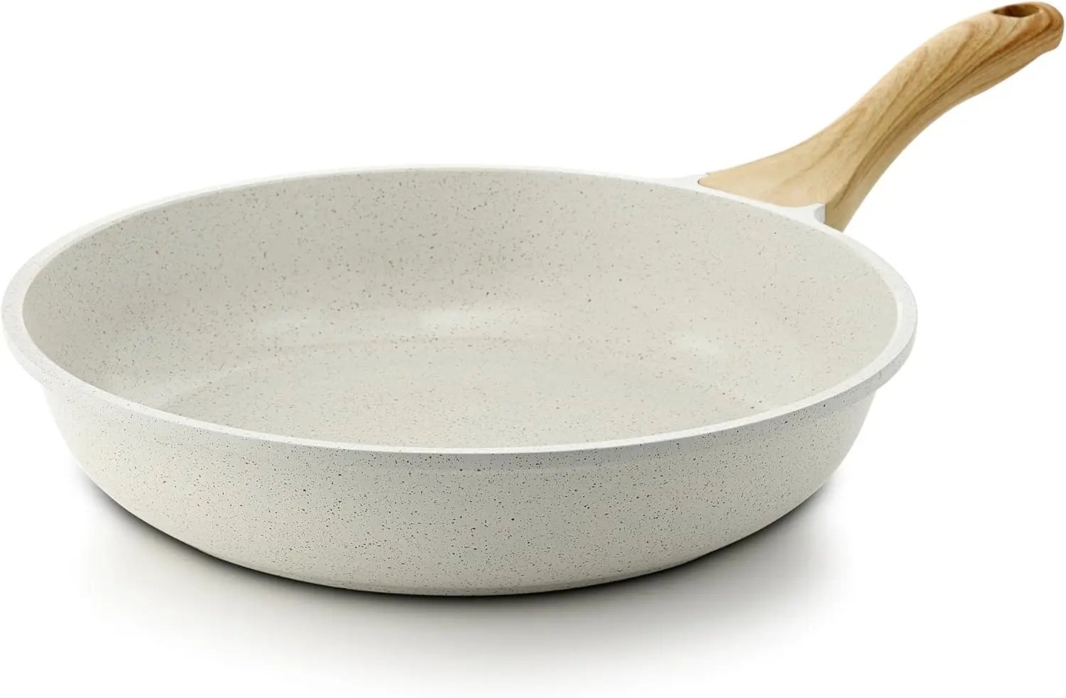 Nonstick Ceramic Frying Pan Skillet, 9.5 Inch Omelet Pan, Healthy Non Toxic Chef Pan, Induction Compatible Egg Pan with Heat Resistant Handle, PFAS-Free
Nonstick Ceramic Frying Pan Skillet, 9.5 Inch Omelet Pan, Healthy Non Toxic Chef Pan, Induction Compatible Egg Pan with Heat Resistant Handle, PFAS-Free