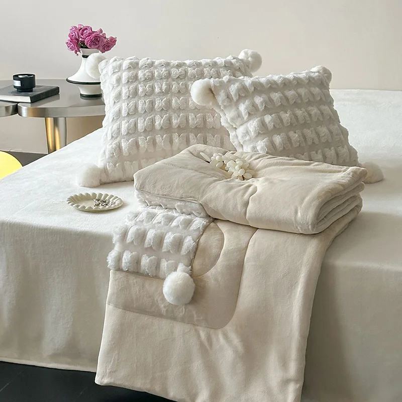 Pillow Blanket Dual Use Nap Thick Folding Car Carrying Pillow Office Blanket Winter Cushion
Pillow Blanket Dual Use Nap Thick Folding Car Carrying Pillow Office Blanket Winter Cushion