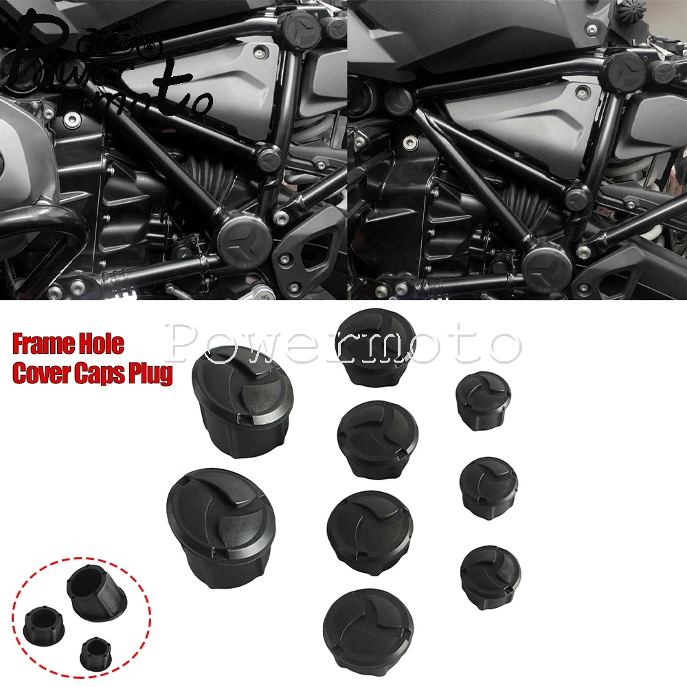 9PCS Motorcycle Frame Hole Cover Caps Plug Decorative Frame Cap For BMW R1200GS LC Adventure 2014-2019 R1250GS 18-2023 Adventure
9PCS Motorcycle Frame Hole Cover Caps Plug Decorative Frame Cap For BMW R1200GS LC Adventure 2014-2019 R1250GS 18-2023 Adventure