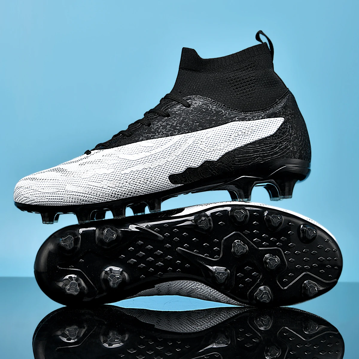 Men & Women AG Stud Leather Football Shoes, Anti-slip, for adult & student training, artificial and natural grass pitches
Men & Women AG Stud Leather Football Shoes, Anti-slip, for adult & student training, artificial and natural grass pitches