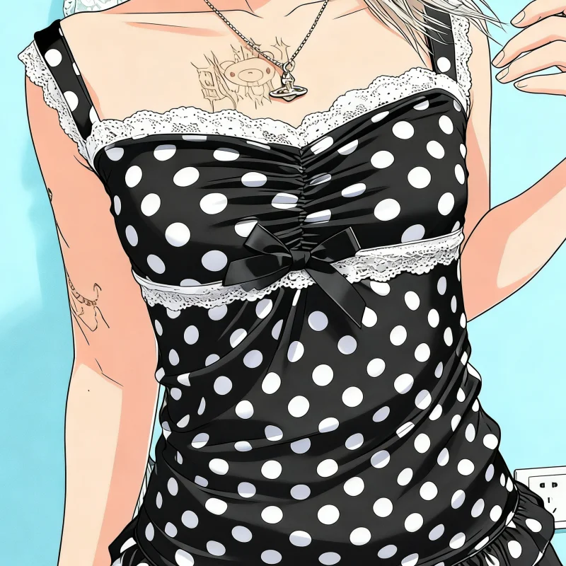 2026 Summer Korean version sweet polka dot bow lace versatile suspender for women (discounted price)
2026 Summer Korean version sweet polka dot bow lace versatile suspender for women (discounted price)