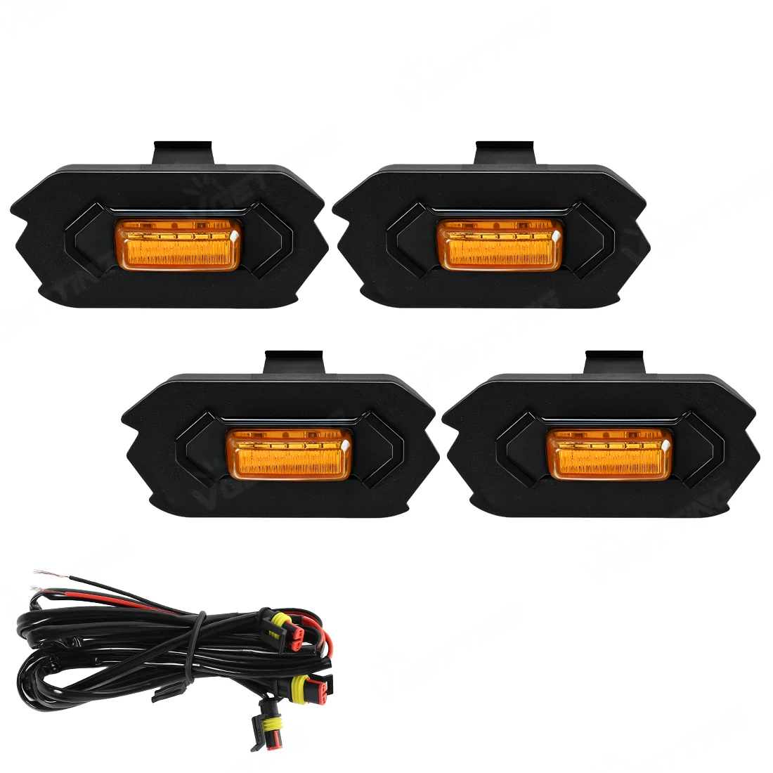 For Ford Ranger T9 2023 2024 LED Grille Light Smoked Yellow Shell Front Warning Grill Lamp Yellow Driving Light Car Accessories
For Ford Ranger T9 2023 2024 LED Grille Light Smoked Yellow Shell Front Warning Grill Lamp Yellow Driving Light Car Accessories