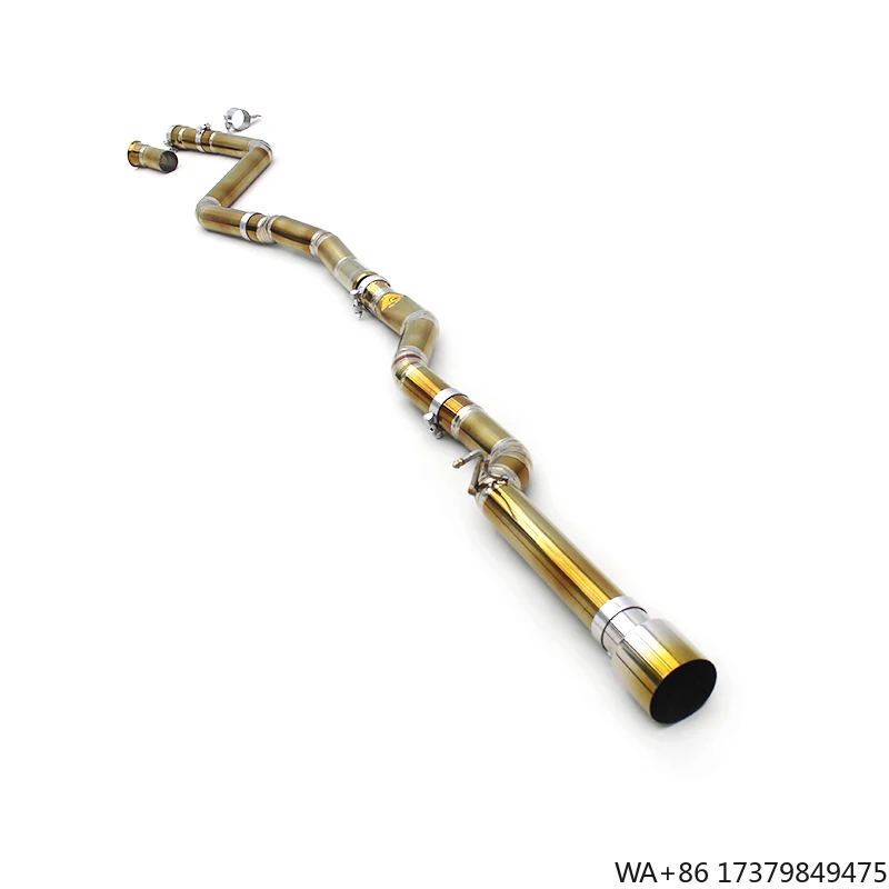 OBM Titanium Muffler Direct Exhaust Pipe for Toyota Supra A90/A91 2.0T/3.0T 2020-2023 Catback Exhaust Pipes System
OBM Titanium Muffler Direct Exhaust Pipe for Toyota Supra A90/A91 2.0T/3.0T 2020-2023 Catback Exhaust Pipes System