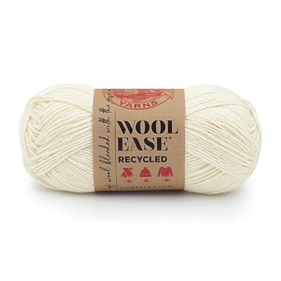 Wool-Ease Recycled Light Worsted-Weight Yarn for Knitting and Crochet,,, Wool and Acrylic Blend Fiber Perfect for Scarves, Hats
Wool-Ease Recycled Light Worsted-Weight Yarn for Knitting and Crochet,,, Wool and Acrylic Blend Fiber Perfect for Scarves, Hats