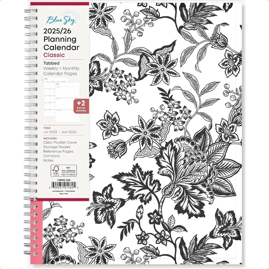 20252026 Academic Year Weekly and Monthly Calendar July 2025 June 2026 12Month 8.5" x 11" Flexible Cover Wirebound Storage Poc
20252026 Academic Year Weekly and Monthly Calendar July 2025 June 2026 12Month 8.5" x 11" Flexible Cover Wirebound Storage Poc