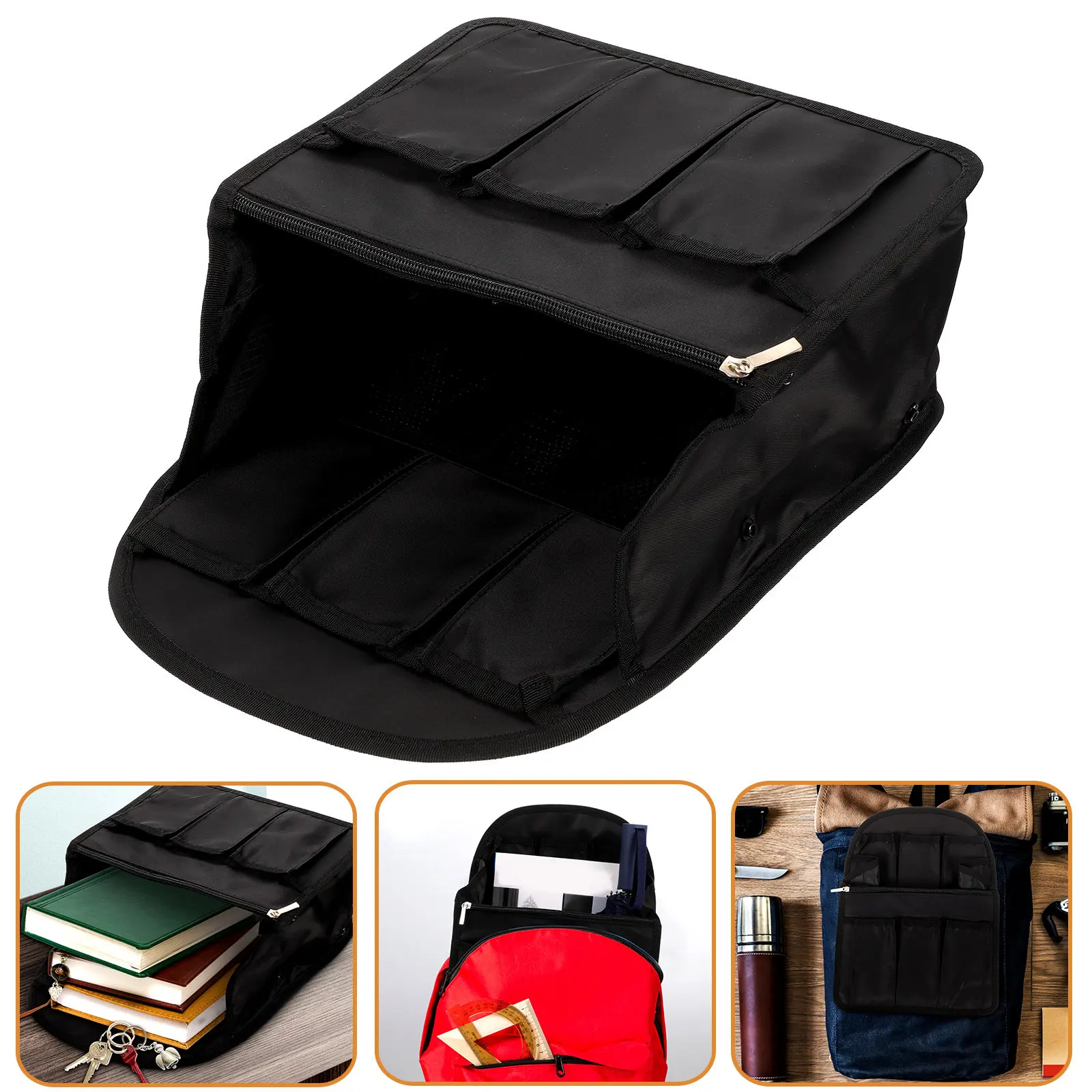 Backpack Inner Bag Large Capacity Multi Functional Portable Organizer Insert Storage Travel Essential Shoulder Bag Organizer