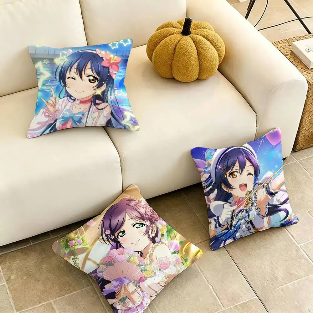 LoveLive-E School Idol Project Pillow Case Square Double-Sided Sofa Cushion Cover Bedroom Bedside Pillow Gift
LoveLive-E School Idol Project Pillow Case Square Double-Sided Sofa Cushion Cover Bedroom Bedside Pillow Gift