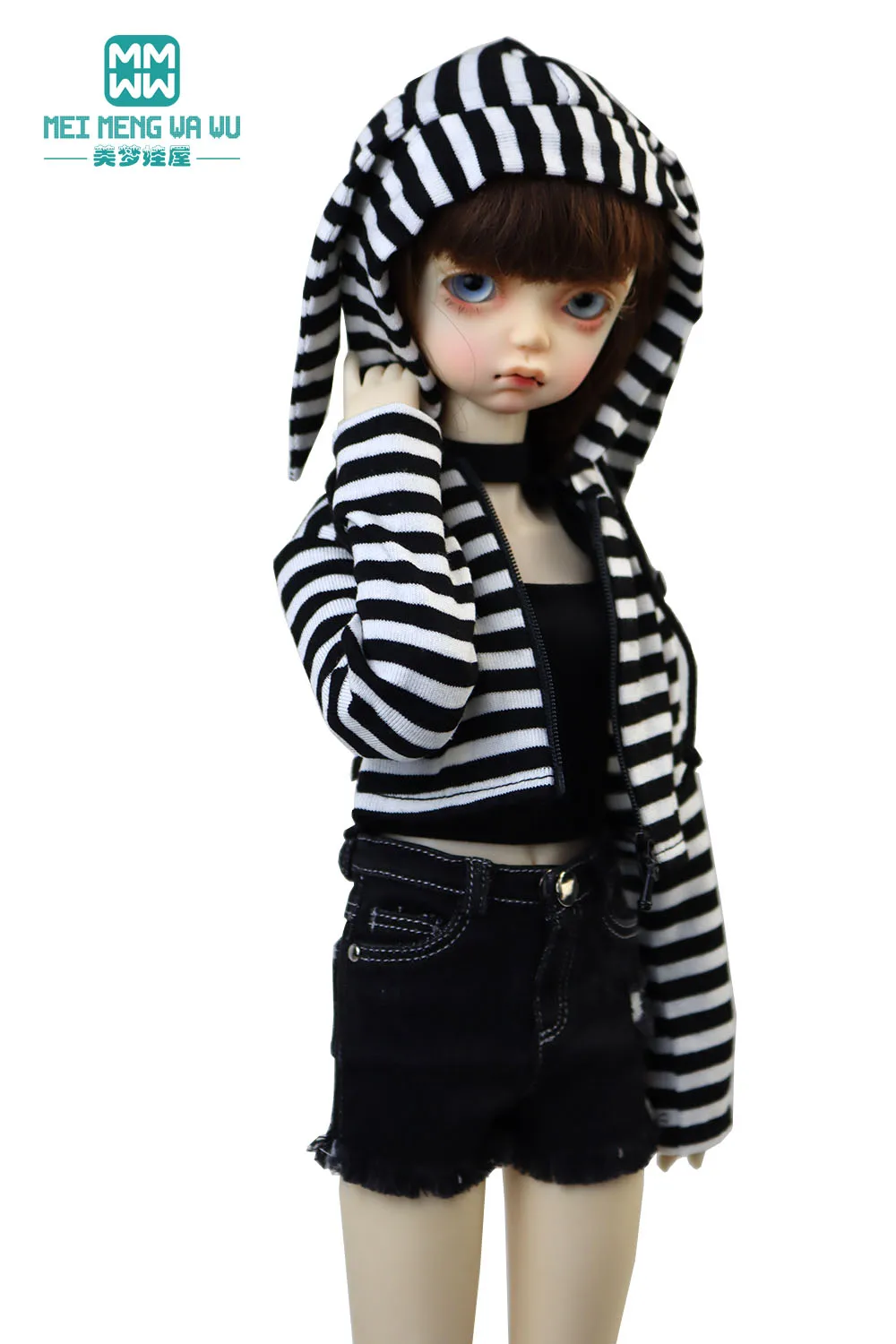 Fits 1/6 1/4 MSD YOSD BJD Doll Clothes Fashion jacket hoodie accessories Girl Gift
Fits 1/6 1/4 MSD YOSD BJD Doll Clothes Fashion jacket hoodie accessories Girl Gift