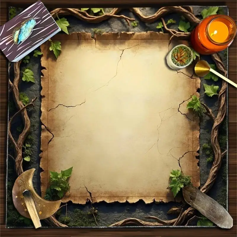 Vine Pattern Tarots Tablecloth Divinations Card Table Cloth Tapestry Astrology Witchcrafts Deck Cloth Decoration 4XBB
Vine Pattern Tarots Tablecloth Divinations Card Table Cloth Tapestry Astrology Witchcrafts Deck Cloth Decoration 4XBB