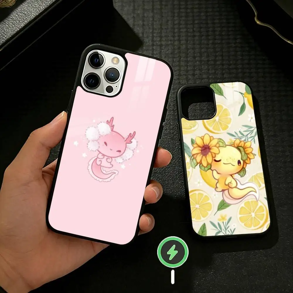 C-Cartoon Cute A-Axolotl Phone Case For iPhone 17 16 15 14 13 12 Pro Max Plus for Mirror Wireless Magnetic Cover
C-Cartoon Cute A-Axolotl Phone Case For iPhone 17 16 15 14 13 12 Pro Max Plus for Mirror Wireless Magnetic Cover