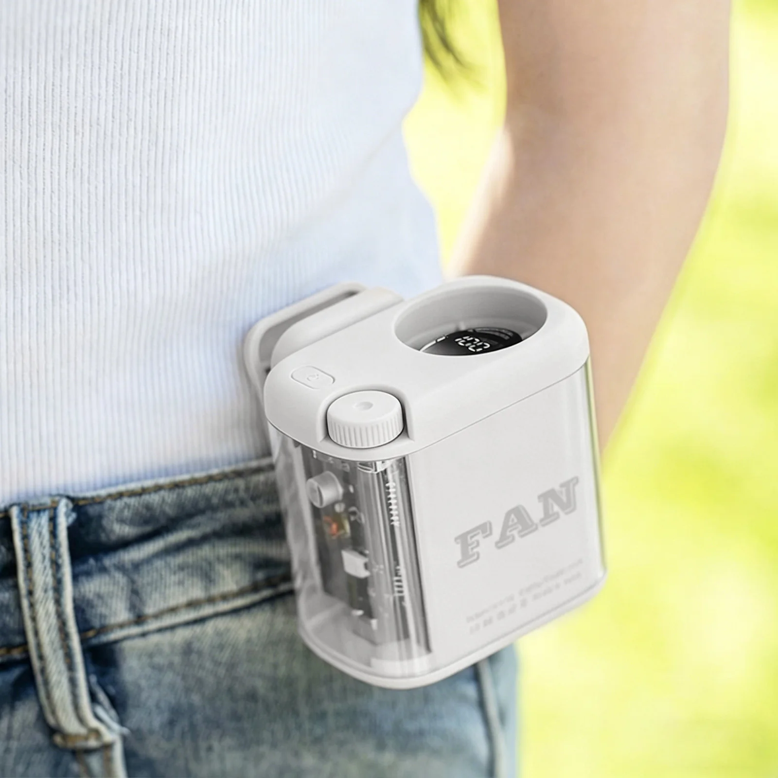 Wearable Waist Fan 100 Speeds Adjustable 1800mAh Battery Built in Colorful Lighting for Travel Outdoor Office Women Men Gifts
Wearable Waist Fan 100 Speeds Adjustable 1800mAh Battery Built in Colorful Lighting for Travel Outdoor Office Women Men Gifts