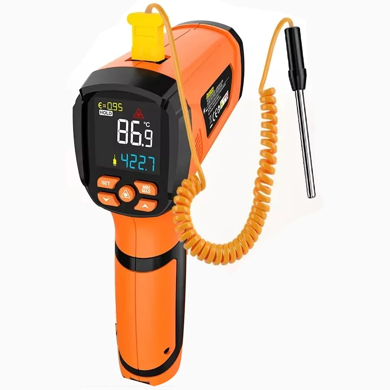2026 Hot Sale Non Contact Industry Thermometer -40-1600C Pyrometer IR05B Digital Industrial Thermometer Digital
2026 Hot Sale Non Contact Industry Thermometer -40-1600C Pyrometer IR05B Digital Industrial Thermometer Digital