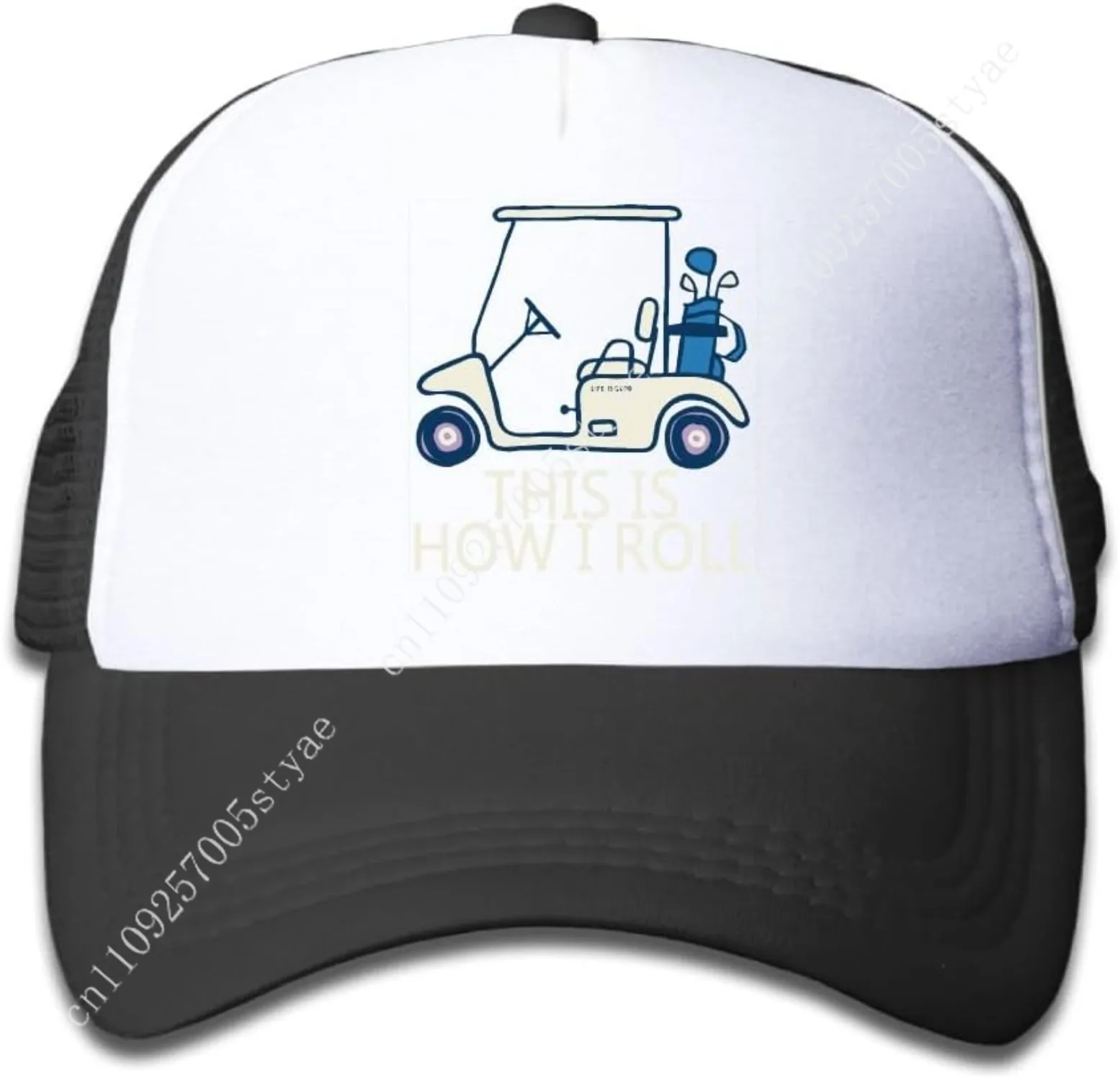Xin Pilig This is How I Roll Golf Cart Youth Mesh Hats Boy and Girls Baseball Trucker Cap Black
Xin Pilig This is How I Roll Golf Cart Youth Mesh Hats Boy and Girls Baseball Trucker Cap Black