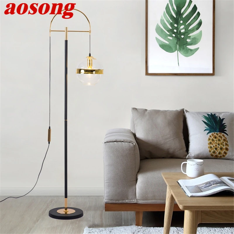 AOSONG Nordic Floor Lamp Family Iiving Room Bedroom Beside The Sofa Modern LED Creativity Decorative Standing Light
AOSONG Nordic Floor Lamp Family Iiving Room Bedroom Beside The Sofa Modern LED Creativity Decorative Standing Light