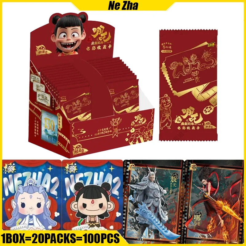 KAYOU 1-5 Ne Zha Cards Anime Movie Collection Cards Mistery Boxes Board Games Toys Birthday Gifts for Boys and Girls
KAYOU 1-5 Ne Zha Cards Anime Movie Collection Cards Mistery Boxes Board Games Toys Birthday Gifts for Boys and Girls