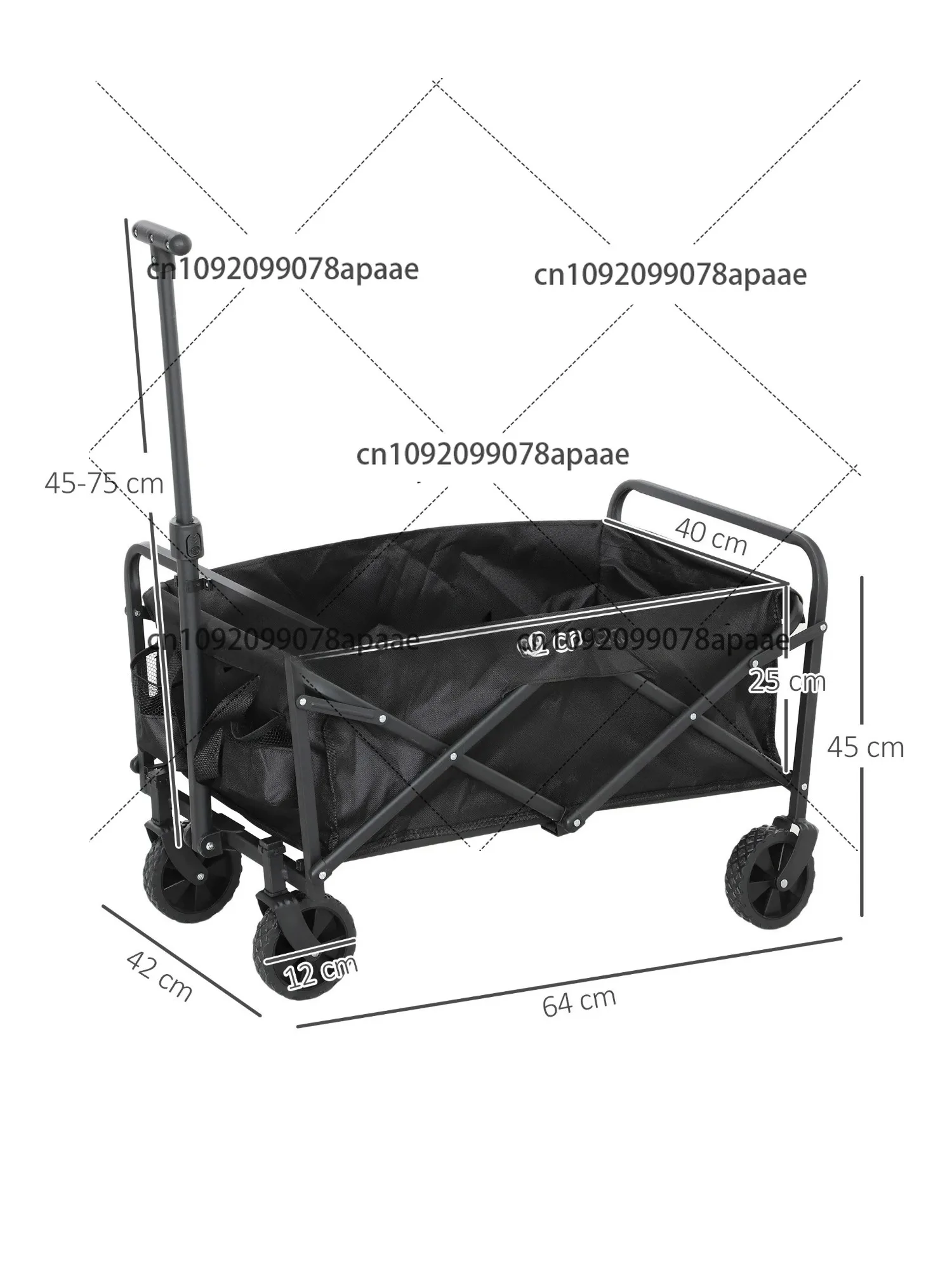 Сверхпрочная пляжная тележка на 120 кг, складная, с регулируемой ручкой и большими колесами для песка
Сверхпрочная пляжная тележка на 120 кг, складная, с регулируемой ручкой и большими колесами для песка