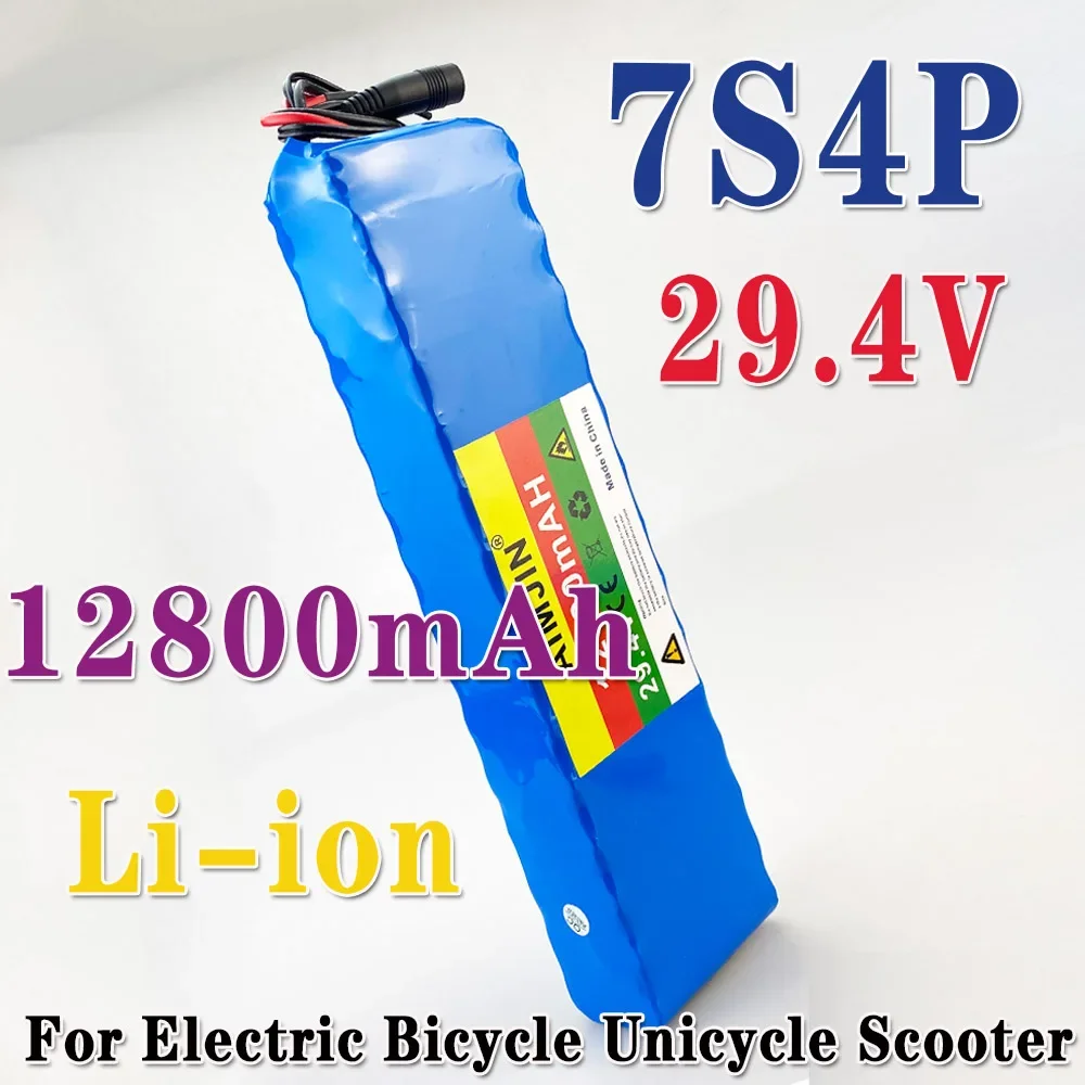 2024New 29V 7S4P 12.8Ah 18650 Lithium Battery Pack Rechargeable HighQuality Battery Battery 15A BMS+29.4V Charger DIY Production
2024New 29V 7S4P 12.8Ah 18650 Lithium Battery Pack Rechargeable HighQuality Battery Battery 15A BMS+29.4V Charger DIY Production