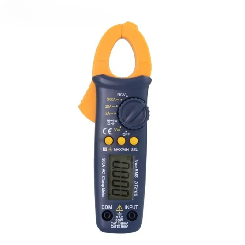 TOOL Digital Ammeter DT210B Small Current Test Capacitance Measurement NCV Test True RMS, Electromagnetic Detection
TOOL Digital Ammeter DT210B Small Current Test Capacitance Measurement NCV Test True RMS, Electromagnetic Detection