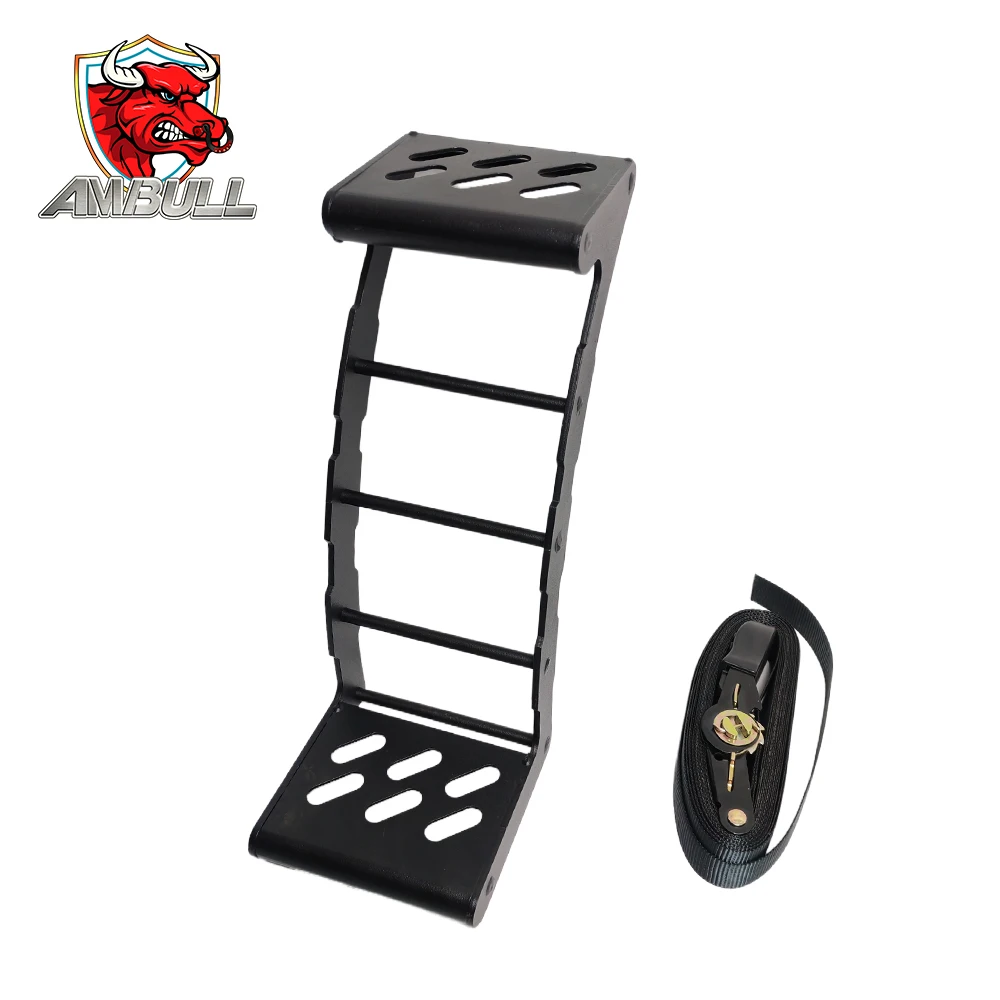Ambull Factory Off-road Auto Parts Universal Tailgate Spare Tire Climbing Rack With Binding Rope for Truck Suv Climb
Ambull Factory Off-road Auto Parts Universal Tailgate Spare Tire Climbing Rack With Binding Rope for Truck Suv Climb