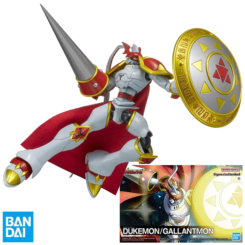 Оригинальная фигурка Bandai Rise Digimon Dukemon Gallantmon TV Adventure, аниме, модель в сборе, игрушки, Коллекционная модель, украшения
Оригинальная фигурка Bandai Rise Digimon Dukemon Gallantmon TV Adventure, аниме, модель в сборе, игрушки, Коллекционная модель, украшения