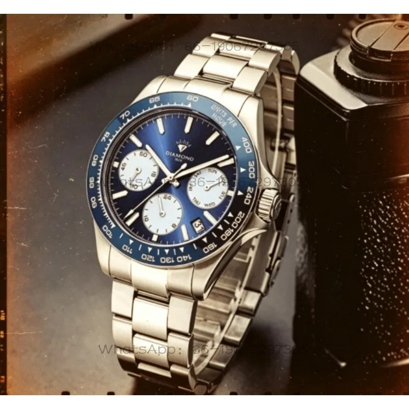 Da Qin Wang Jian Shanghai diamond watch retro men's mechanical watch genuine automatic waterproof
Da Qin Wang Jian Shanghai diamond watch retro men's mechanical watch genuine automatic waterproof