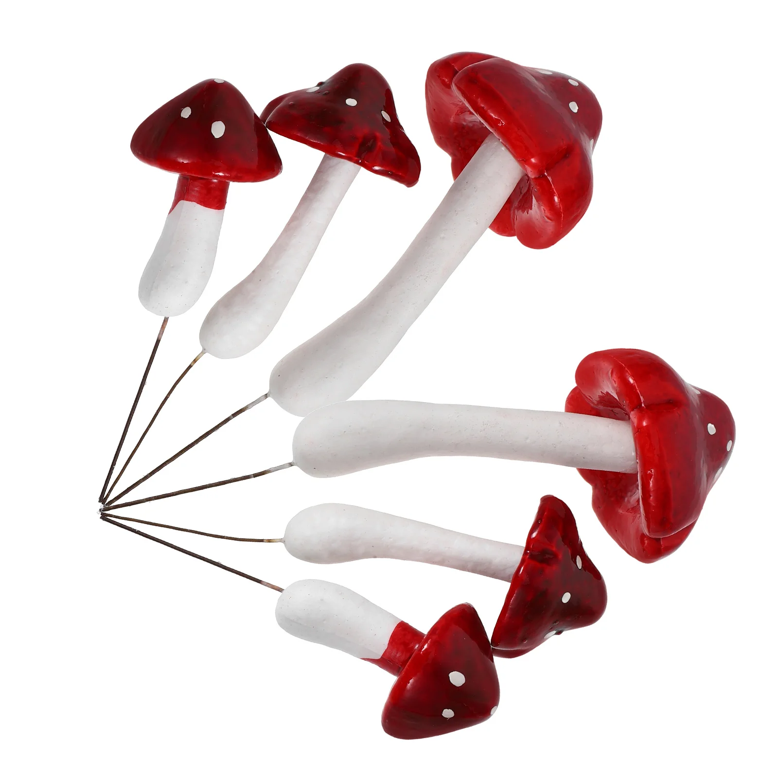 6 Pcs Garden Mushrooms Outdoor Decor Realistic Mushrooms for Garden Decoration Lightweight Portable DIY Artificial Plants Yard
6 Pcs Garden Mushrooms Outdoor Decor Realistic Mushrooms for Garden Decoration Lightweight Portable DIY Artificial Plants Yard