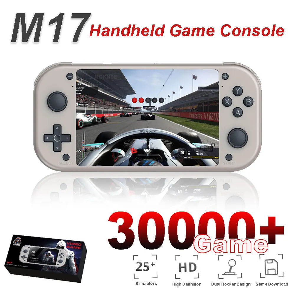 Портативная игровая консоль M17, 30000 + классических игр, 4,3 дюйма, ЖК-экран
Портативная игровая консоль M17, 30000 + классических игр, 4,3 дюйма, ЖК-экран