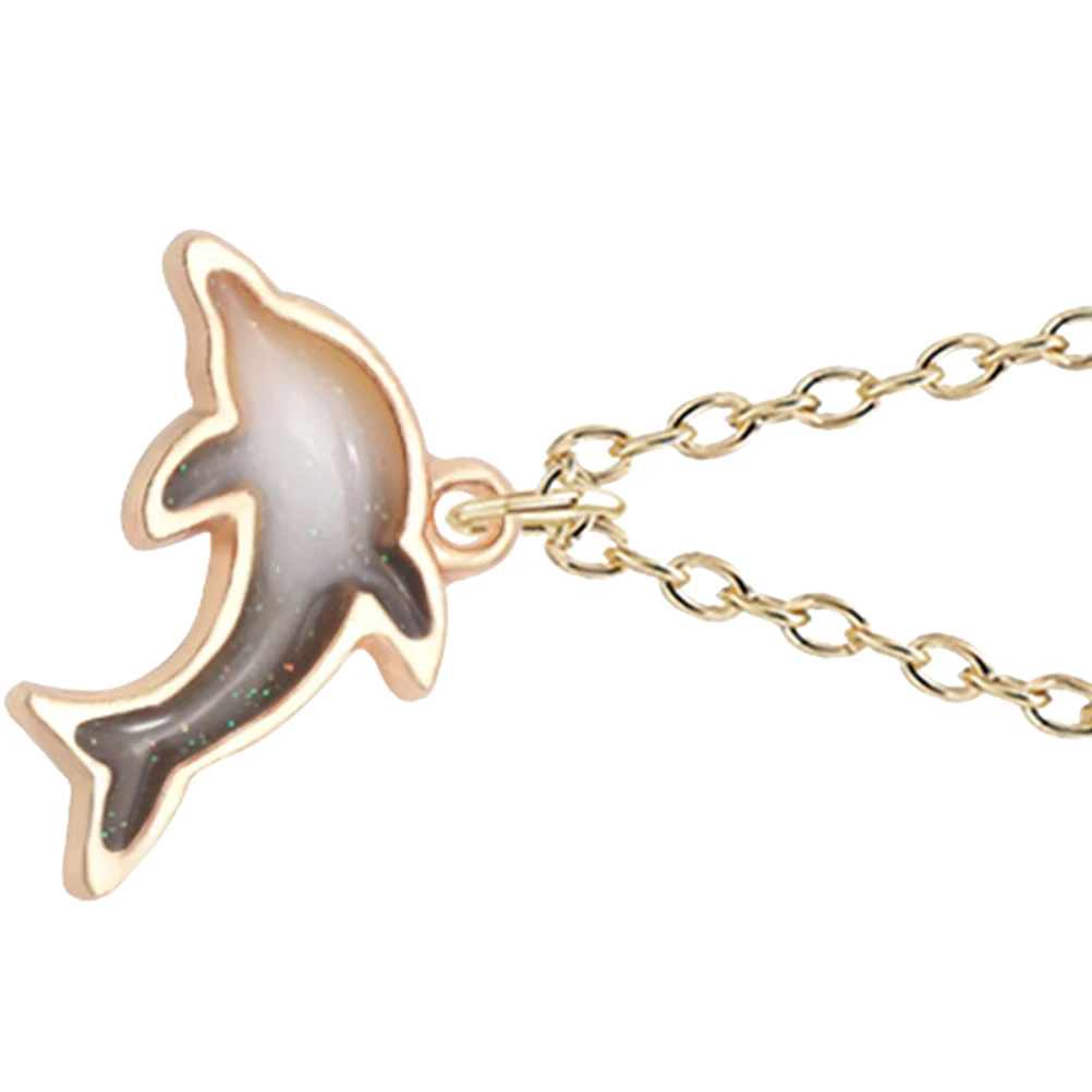 Dolphin Little Necklace Marine Animal Necklaces Modeling for Girls Alloy Animals Miss
Dolphin Little Necklace Marine Animal Necklaces Modeling for Girls Alloy Animals Miss