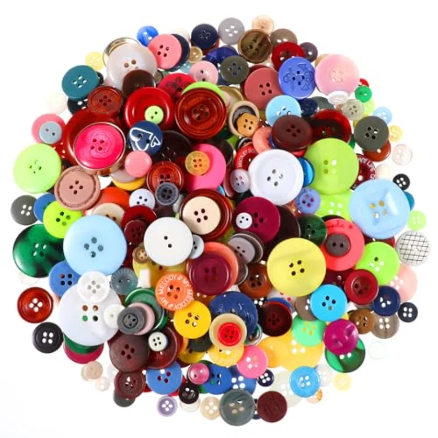 3000pcs Assorted Size Buttons 2 Hole and 4 Hole Craft Buttons for Sewing DIY Manual Painting DIY Handmade Ornament Easter Egg F
3000pcs Assorted Size Buttons 2 Hole and 4 Hole Craft Buttons for Sewing DIY Manual Painting DIY Handmade Ornament Easter Egg F