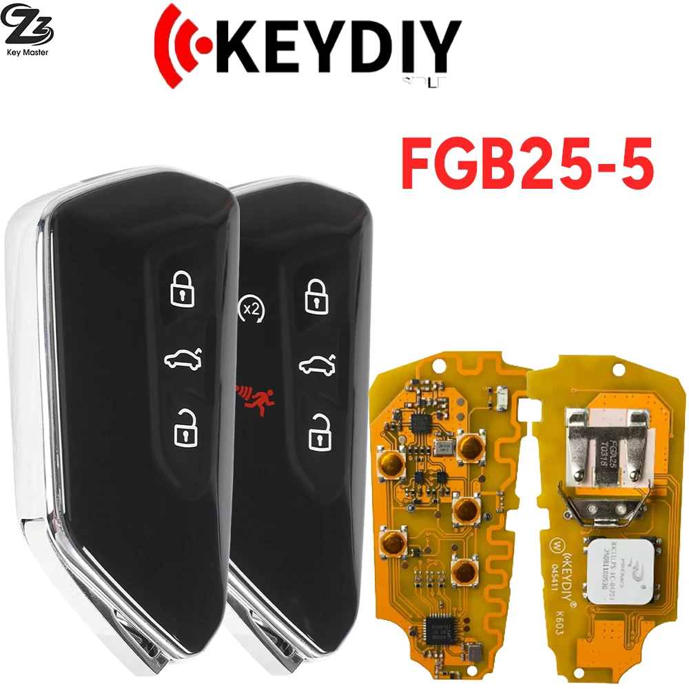 Смарт-ключ Zz KEYDIY FGB25-5/FGB08 5H0959753G/BK NBGFS1901S 433MHZ /5C/5DCHIP для VW Golf 8, Tiguan, Passat, Talagon, MEB, ID3, ID4, ID6
Смарт-ключ Zz KEYDIY FGB25-5/FGB08 5H0959753G/BK NBGFS1901S 433MHZ /5C/5DCHIP для VW Golf 8, Tiguan, Passat, Talagon, MEB, ID3, ID4, ID6