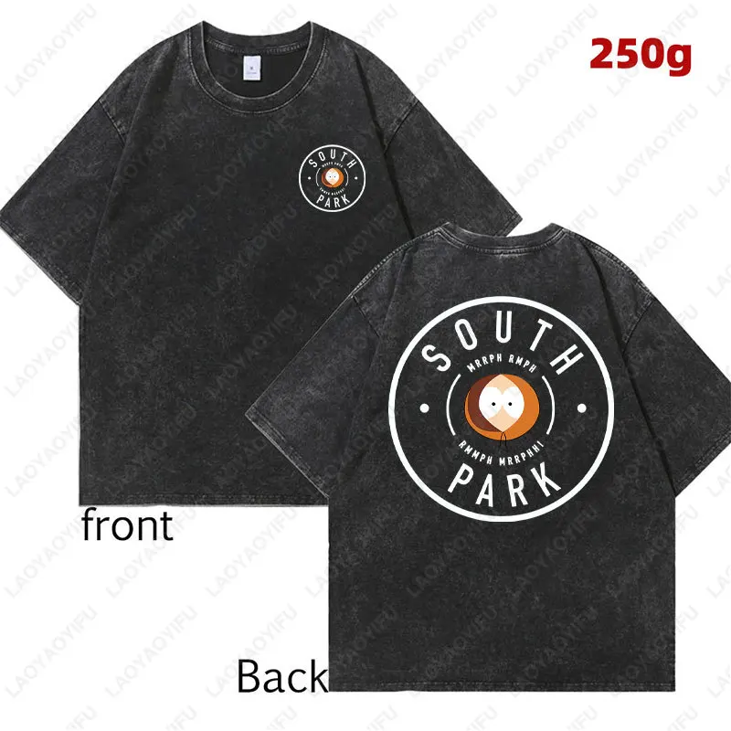 Kawaii Kenny Cartoon Fun Printed Washed Cotton T Shirt Straight Uttta South Park Anime Men's Women's Tshirt Casual Streetwear
Kawaii Kenny Cartoon Fun Printed Washed Cotton T Shirt Straight Uttta South Park Anime Men's Women's Tshirt Casual Streetwear