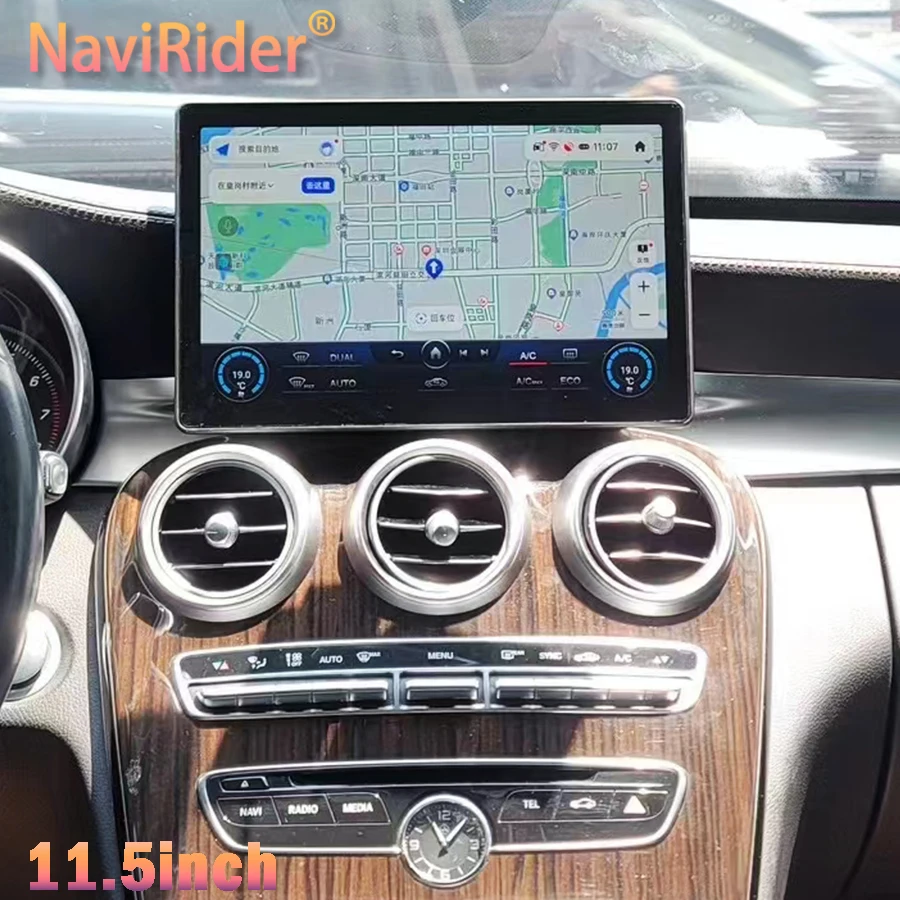 11,5-дюймовый автомобильный радиоприемник для Mercedes Benz 2015-2018 C-Class GLC V-Class CarPlay Android Auto Автомобильный мультимедийный видеоплеер HU Stereo
11,5-дюймовый автомобильный радиоприемник для Mercedes Benz 2015-2018 C-Class GLC V-Class CarPlay Android Auto Автомобильный мультимедийный видеоплеер HU Stereo