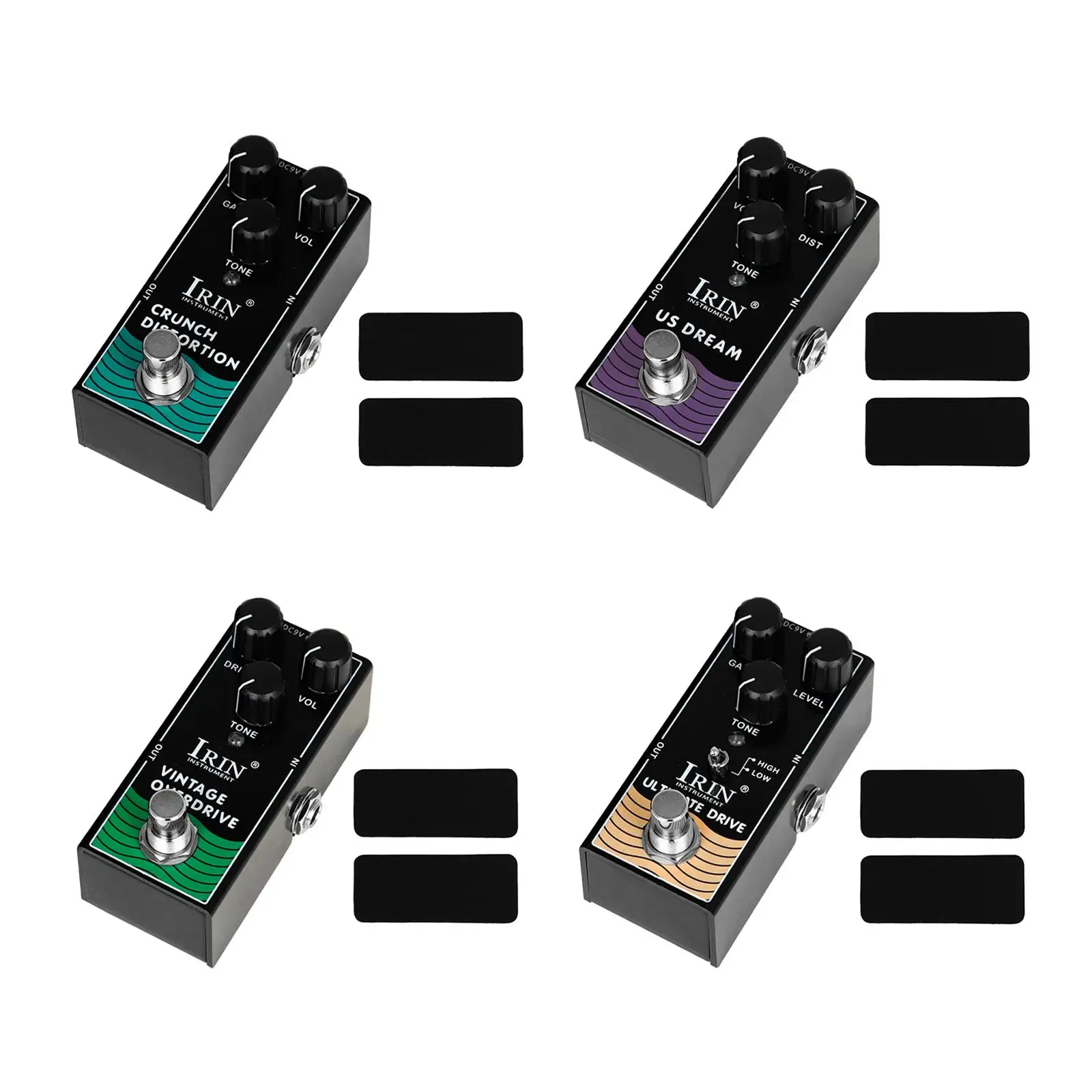 Guitar Effect Pedal Portable Aluminum Alloy Lightweight Effects Processor Guitar Accessories
Guitar Effect Pedal Portable Aluminum Alloy Lightweight Effects Processor Guitar Accessories