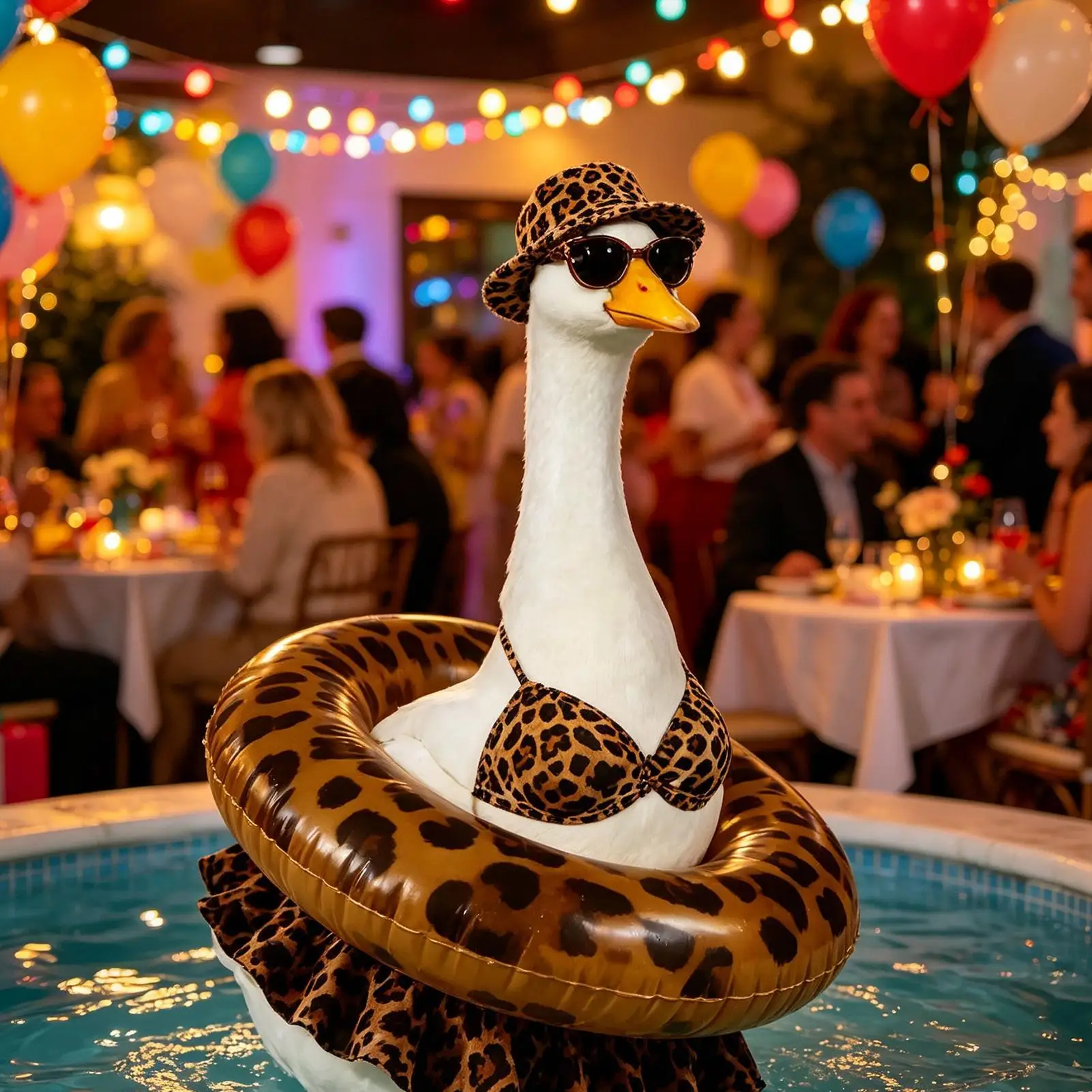 Porch Goose Clothes With Hat Sunglasses Leopard Bikini Summer Porch Goose Funny Outfit For Garden Parties Festivals Events
Porch Goose Clothes With Hat Sunglasses Leopard Bikini Summer Porch Goose Funny Outfit For Garden Parties Festivals Events