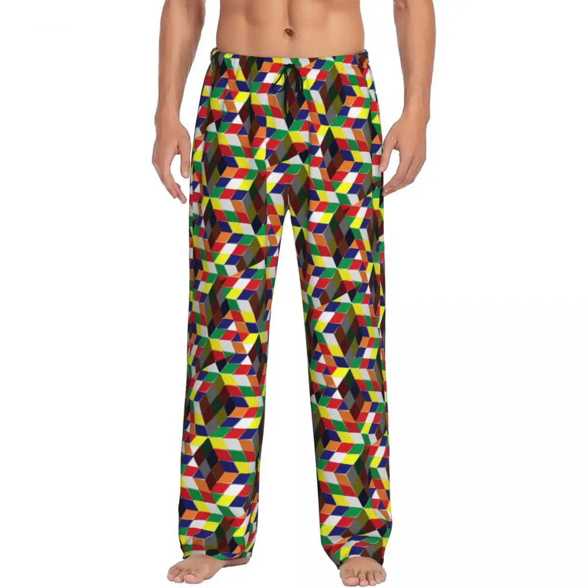 Custom Print Funny Rubiks Cube Pajama Pants Men Sleep Sleepwear Bottoms with Pockets
Custom Print Funny Rubiks Cube Pajama Pants Men Sleep Sleepwear Bottoms with Pockets