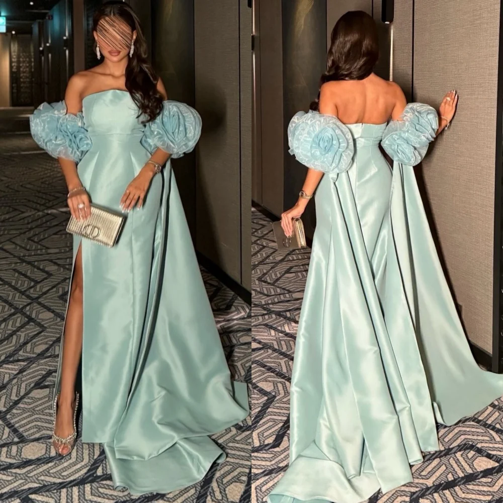 Customized Chinese Style Charmeuse Pleat Flower Straight Off-the-shoulder Long Dresses Bespoke Occasion Evening Pastrol
Customized Chinese Style Charmeuse Pleat Flower Straight Off-the-shoulder Long Dresses Bespoke Occasion Evening Pastrol
