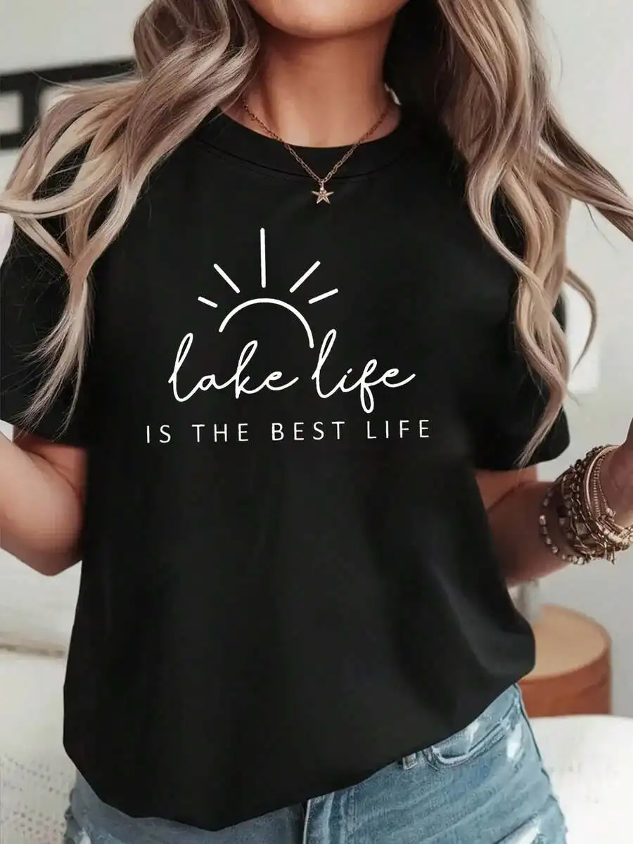 Plus Size Womens Graphic Print Short Sleeve Crew Neck Casual T-Shirt For Summer Spring
Plus Size Womens Graphic Print Short Sleeve Crew Neck Casual T-Shirt For Summer Spring