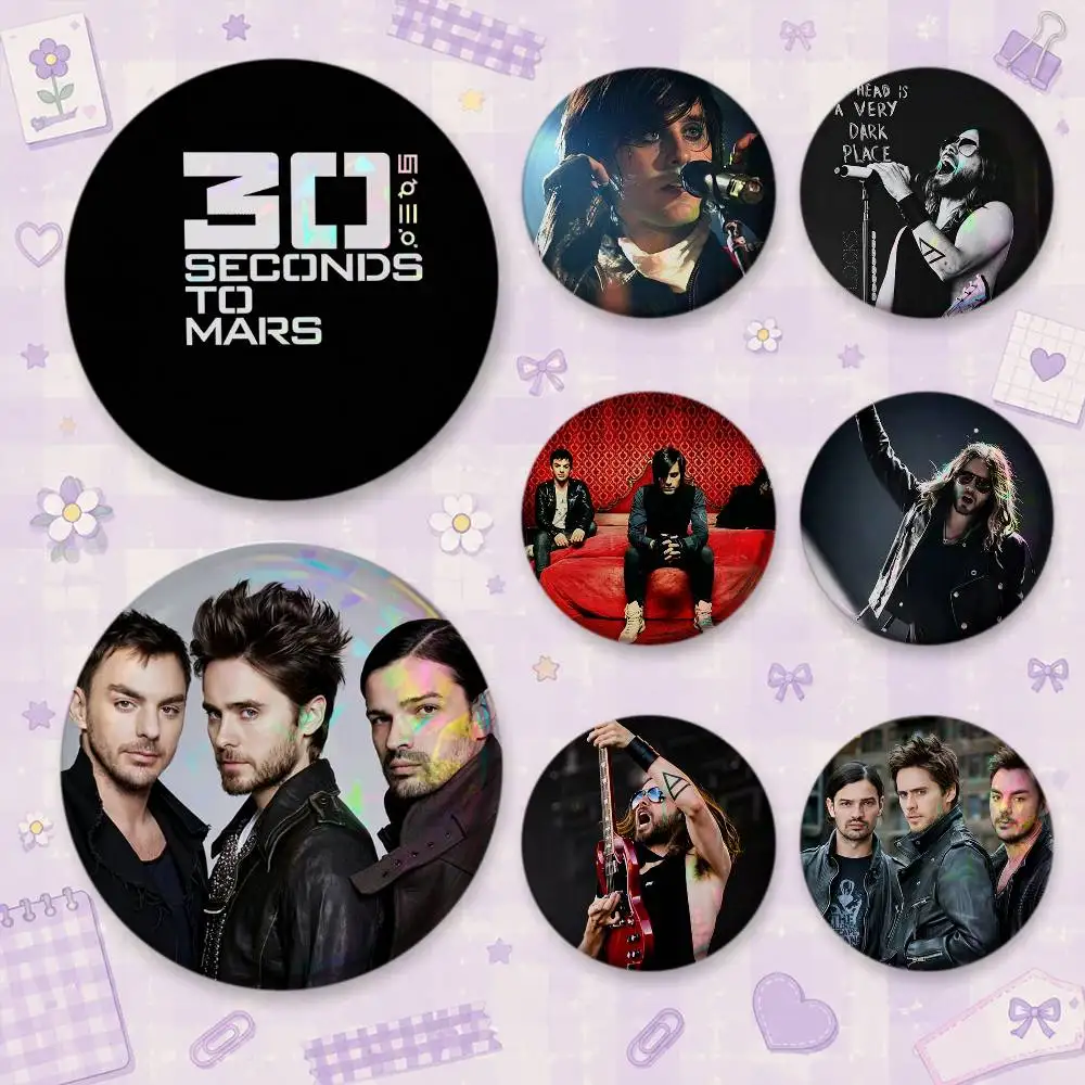 30 T-Seconds to Mars Brooches Cartoon Badge Pins Backpack Hat Accessories Friend Gift
30 T-Seconds to Mars Brooches Cartoon Badge Pins Backpack Hat Accessories Friend Gift