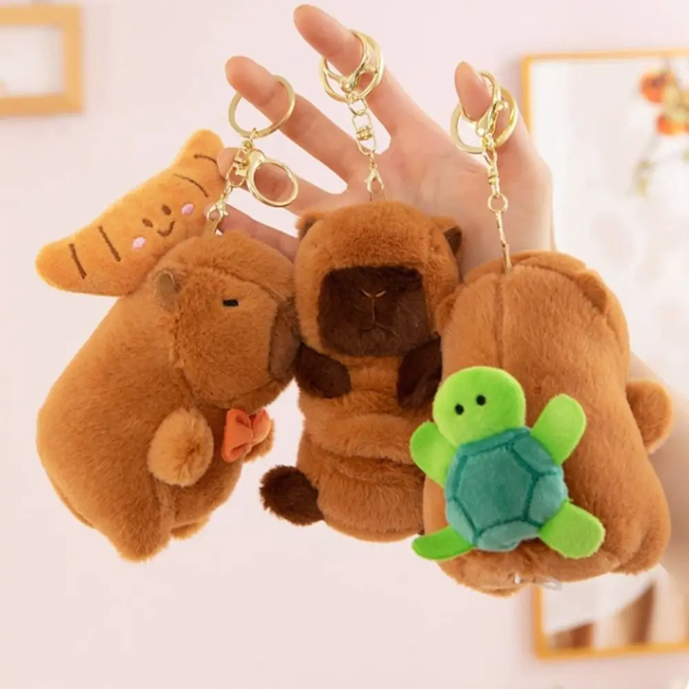 Stretchable Capybara Plush Keychain Rotatable Cartoon Plush Couple Keychains Kawaii Animal Capybara Plush Doll Couple
Stretchable Capybara Plush Keychain Rotatable Cartoon Plush Couple Keychains Kawaii Animal Capybara Plush Doll Couple