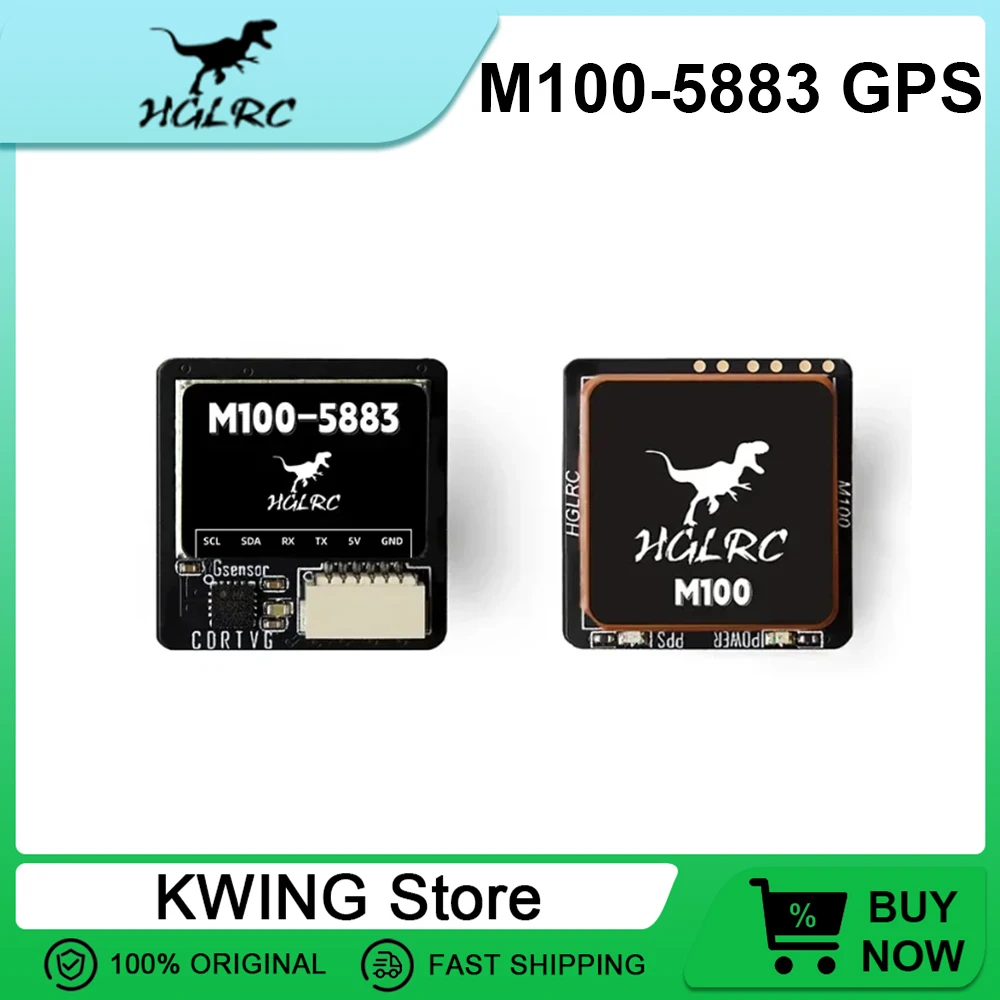 GPS-модуль HGLRC M100-5883 M10 с компасом, керамической антенной и встроенными светодиодными индикаторами, 21x21 мм, для радиоуправляемых самолетов и FPV-систем дальнего действия
GPS-модуль HGLRC M100-5883 M10 с компасом, керамической антенной и встроенными светодиодными индикаторами, 21x21 мм, для радиоуправляемых самолетов и FPV-систем дальнего действия